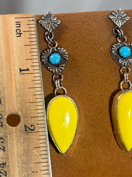 Teardrop Rosarita Earrings by Emily Peck