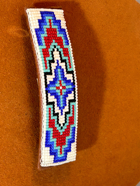 Barrette (White Dazzler Design Hair Clip by Pamela Chappell)