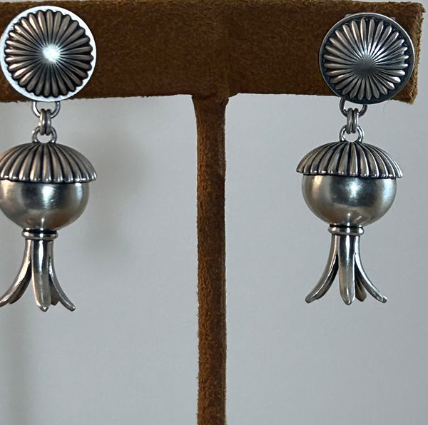 Fluted Blossom Earring by Dennis Hogan
