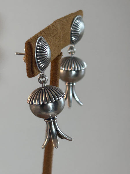 Fluted Blossom Earring by Dennis Hogan