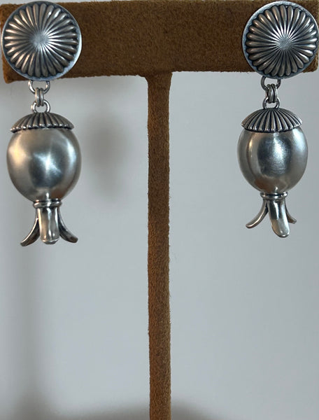Rounded Blossom Earring by Dennis Hogan