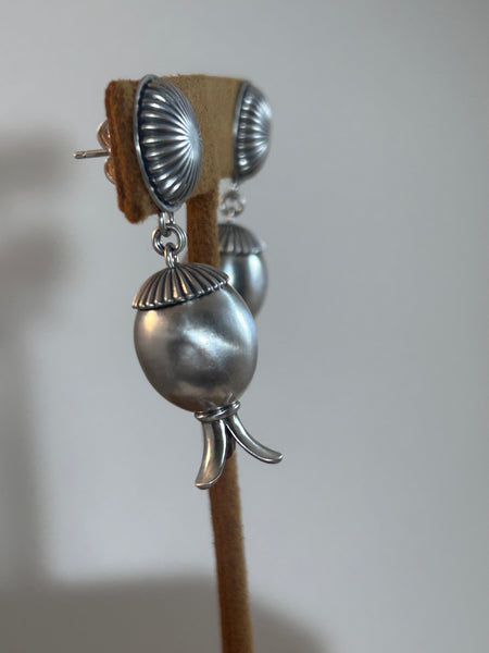 Rounded Blossom Earring by Dennis Hogan