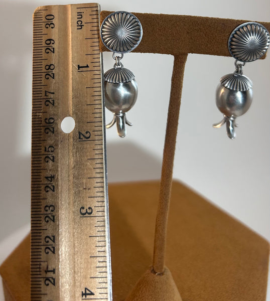 Rounded Blossom Earring by Dennis Hogan