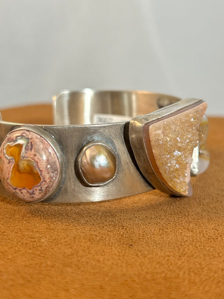 Desert Crystal Cuff by Victoria Maase Stoll