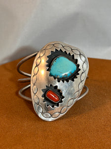 Vintage Shadow Box Cuff (circa 1960s)
