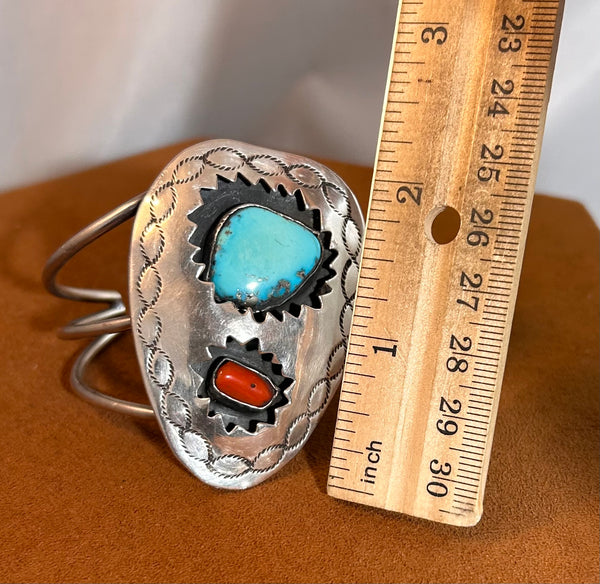 Vintage Shadow Box Cuff (circa 1960s)