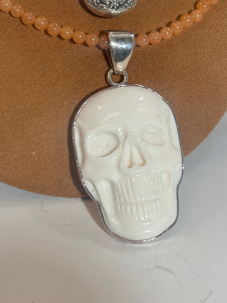 Dia de Los Muertos Fiesta Necklace by Kim Yubeta