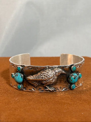 Crow Cuff by Richard Schmidt