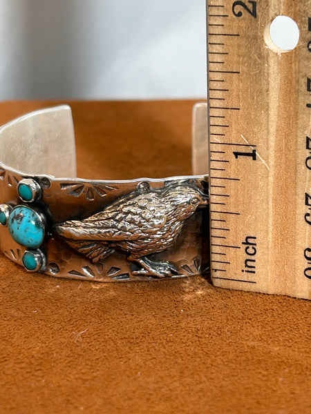 Crow Cuff by Richard Schmidt