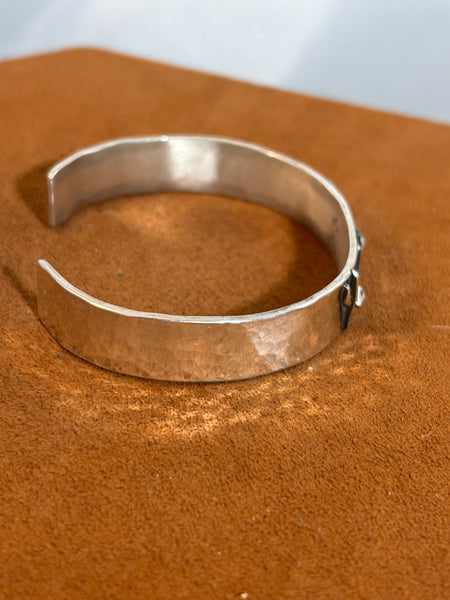Snake Moon Cuff by Richard Schmidt