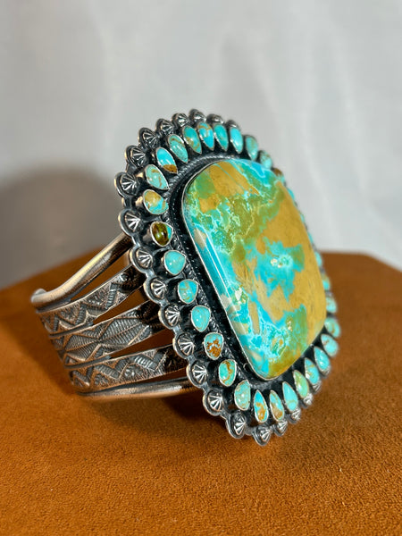 Mother Earth Cluster Cuff by Travis Teller