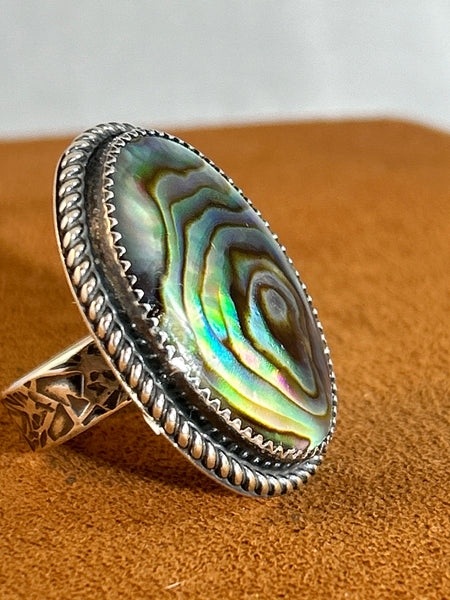 Abalone Ring by Travis Teller