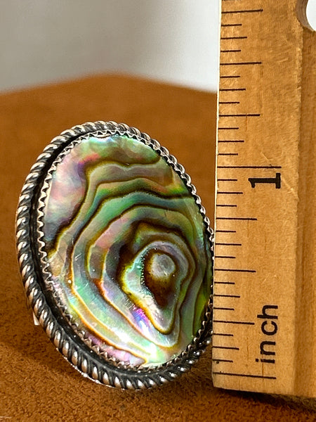 Abalone Ring by Travis Teller