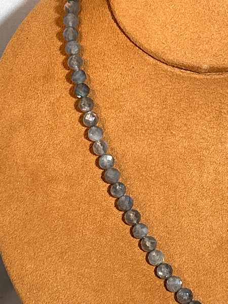 Labradorite Bead Necklace by Gloria Sawin