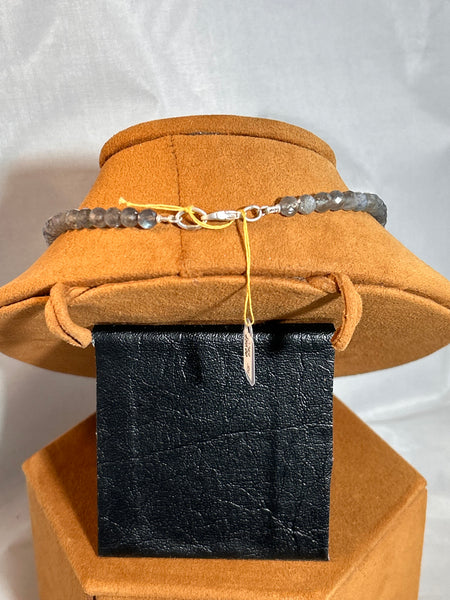 Labradorite Bead Necklace by Gloria Sawin