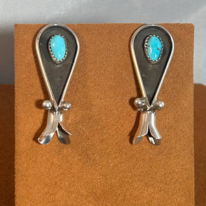 Shadow Box Squash Earrings by First American Traders