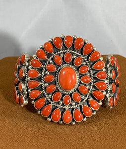 Coral Cluster Cuff by Don Lucas