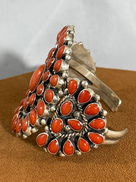 Coral Cluster Cuff by Don Lucas
