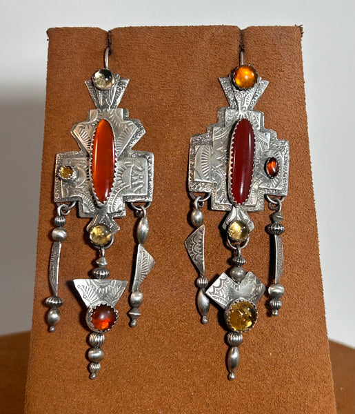 Sunset Earrings by Teresa Archibeque