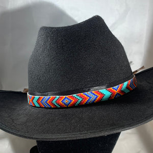 Beaded Hat Band by Pamela Chappell