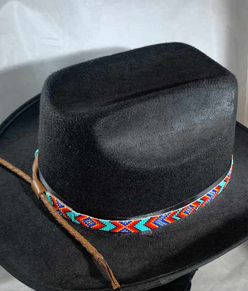 Beaded Hat Band by Pamela Chappell
