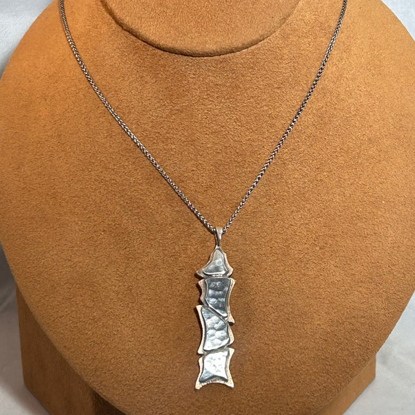 Concept Overlay Pendant on 18" Chain by Clif Doran