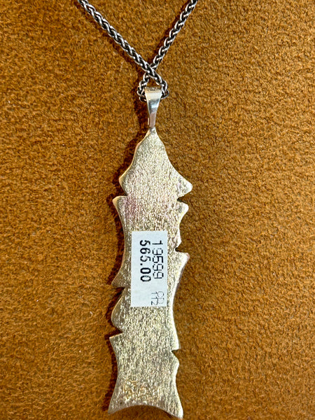 Concept Overlay Pendant on 18" Chain by Clif Doran