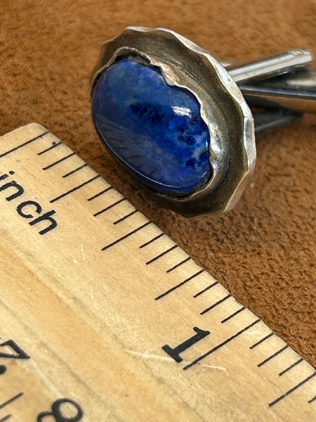 Lapis Cuff Links by Clif Doran