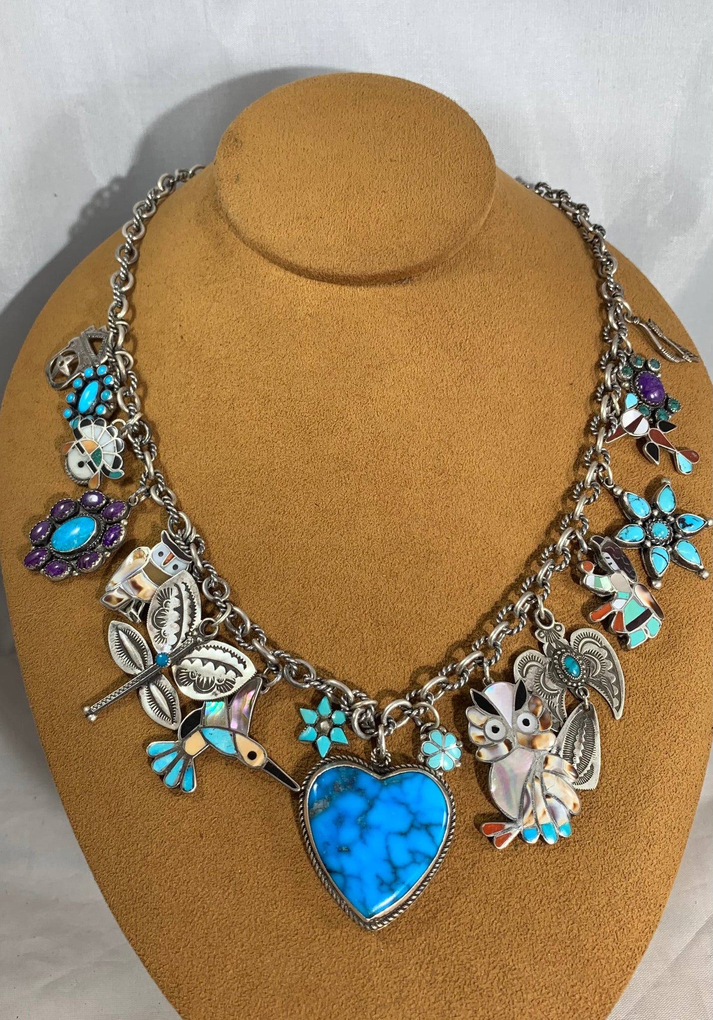 Vintage Charm Necklace by Valerie and Benny Aldrich