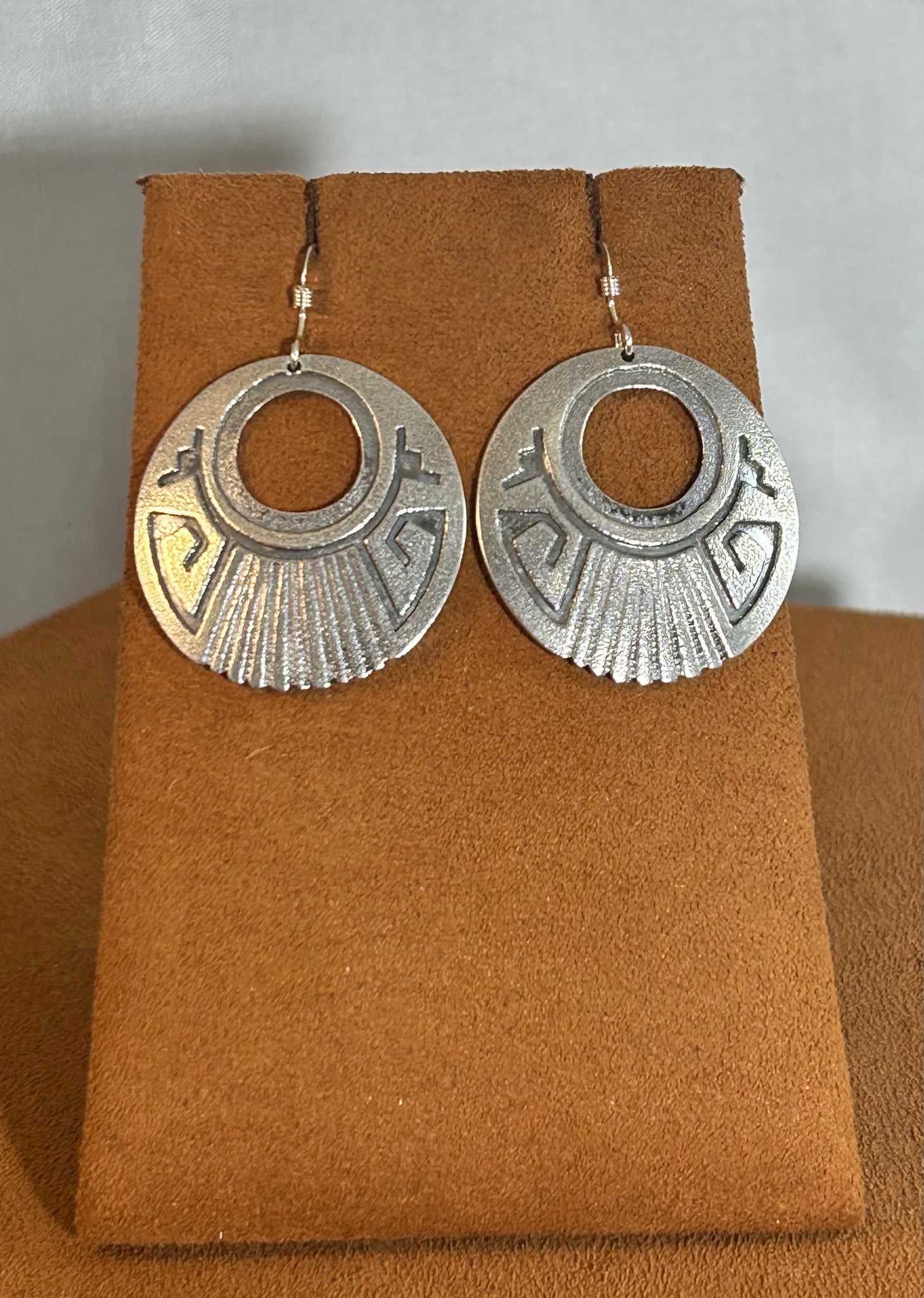 Circle Window Earrings by Mary Teller