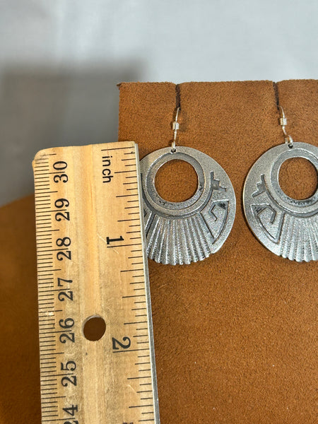 Circle Window Earrings by Mary Teller