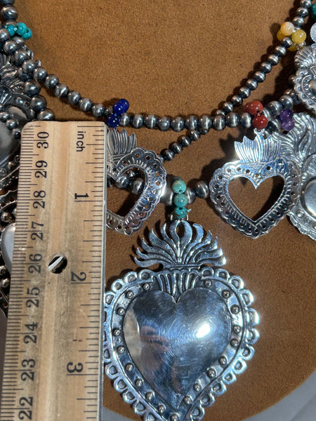 Window to My Heart Charm Necklace by Kim Yubeta