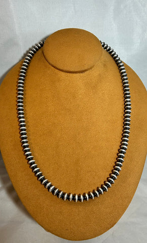 24 Inch Saucer Necklace by Alliyah Yazzie Haley