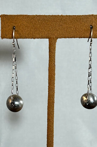 Bead Chain Earrings by Veltenia Haley