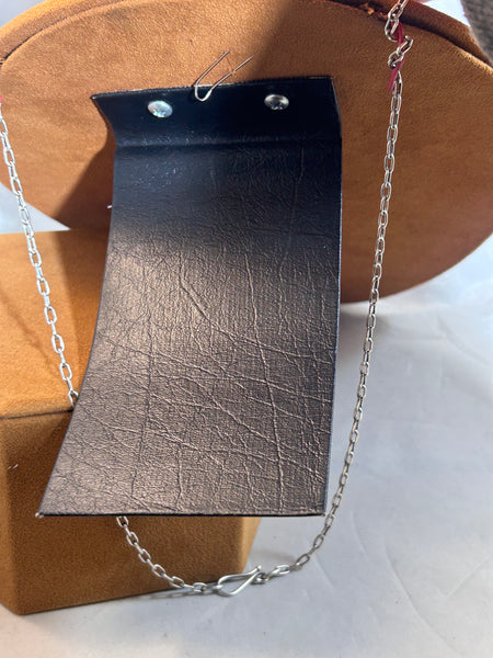 Lariat Turquoise Necklace by Keri Muñiz