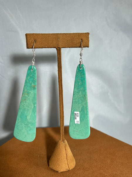 Slab Kingman Earrings by Kevin Ray Garcia