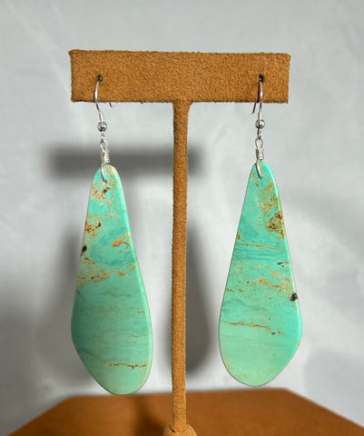 Slab Kingman Earrings by Kevin Ray Garcia