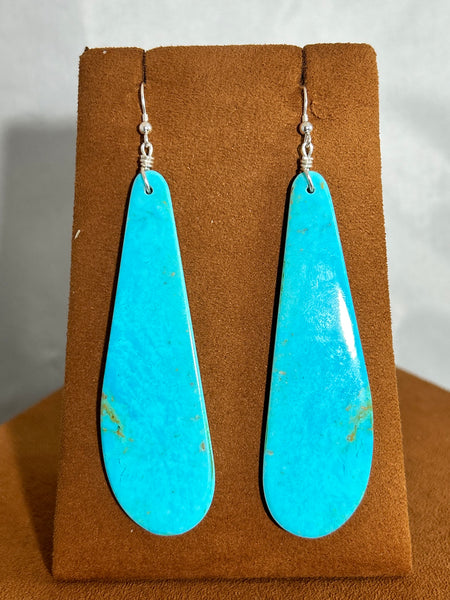 Slab Kingman Earrings by Kevin Ray Garcia