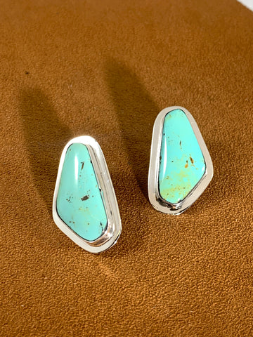 Turquoise Post Earrings by Marie Jackson