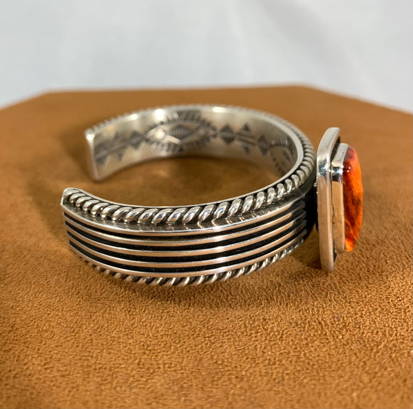 "With a Side of Beauty" Spiny Oyster Cuff by Jeanette Nelson