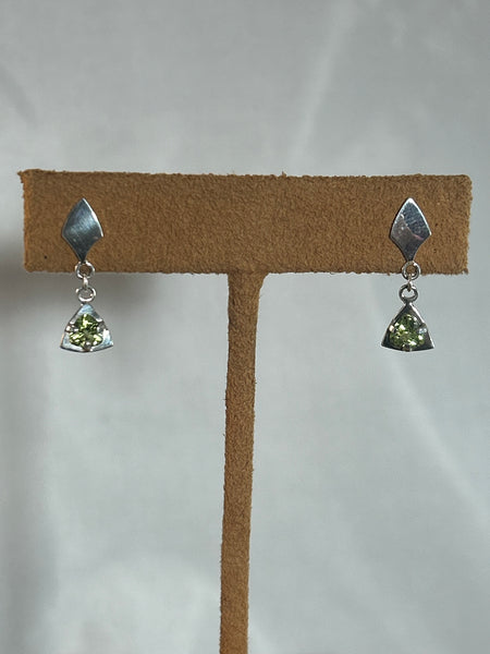 Peridot Earrings by Burch Driver