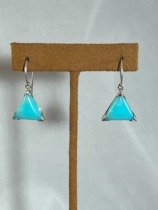 Chrysocolla Earrings by Burch Driver