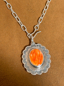 Reversible Coral Cluster Pendant on Chain by Don Lucas