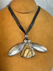 Jasper Bug Necklace by Jock Favour