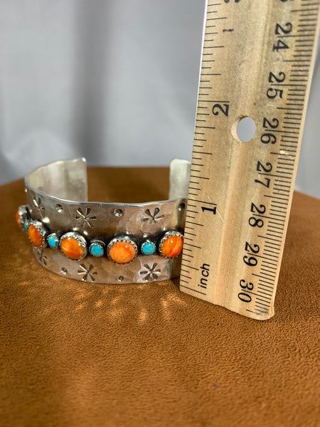 Wide Spiny Oyster and Turquoise By Richard Schmidt