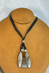 Agate Moth Necklace by Jock Favour