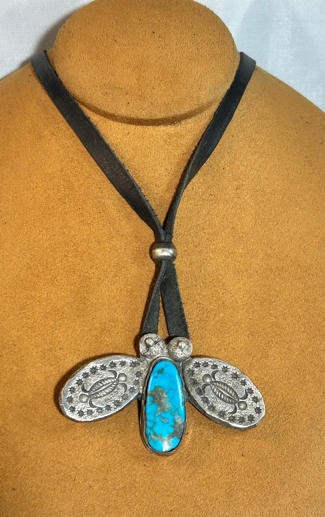 Kingman Moth Necklace by Jock Favour