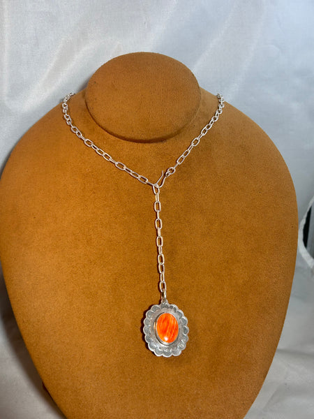Reversible Coral Cluster Pendant on Chain by Don Lucas
