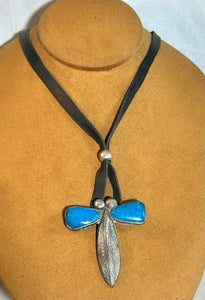 Kingman Moth Necklace by Jock Favour