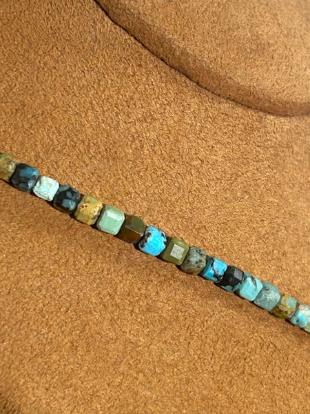 Wing Nugget Turquoise Necklace by Gloria Sawin